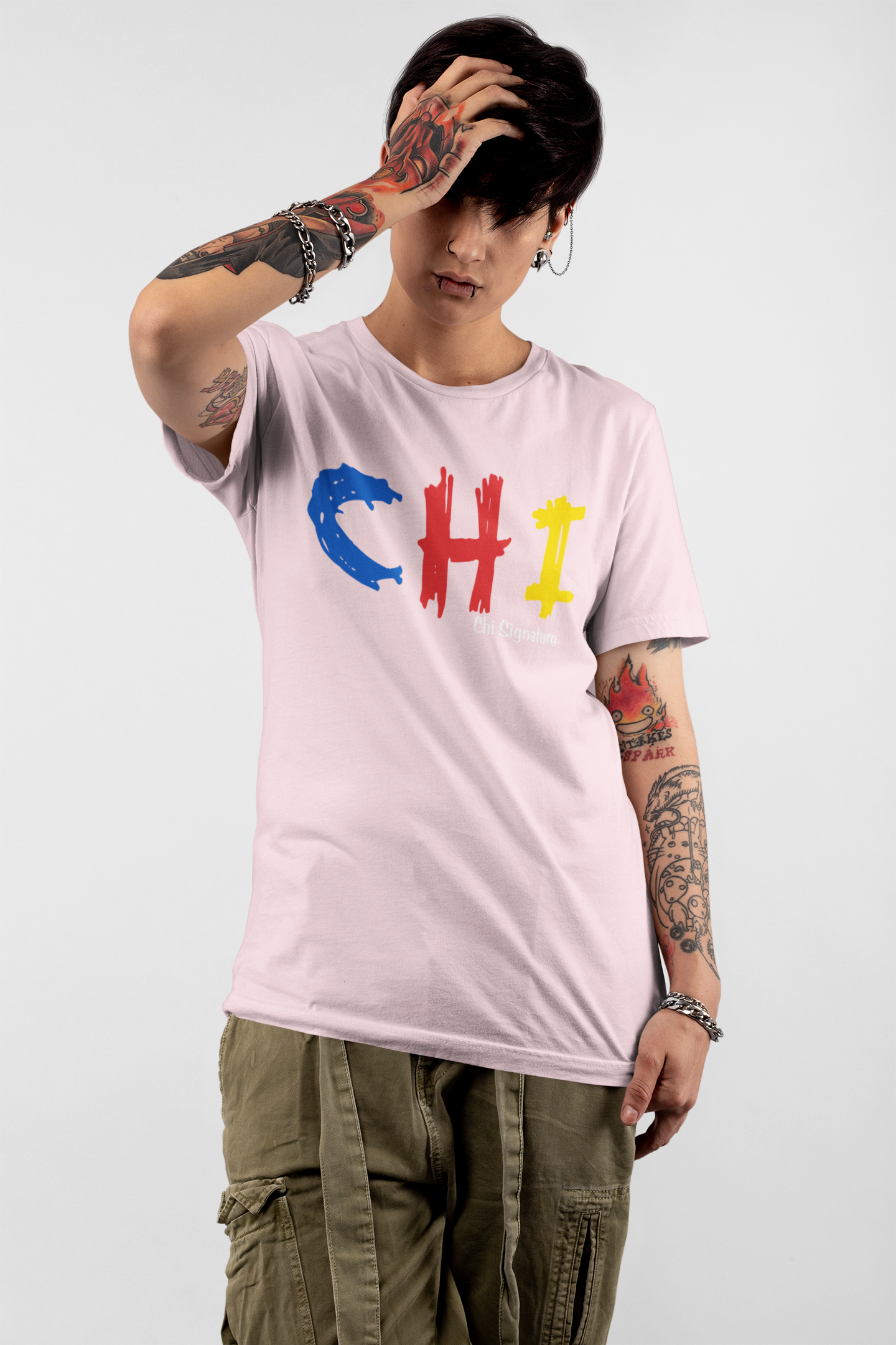 THE COLOR OF CHI PINK TEE