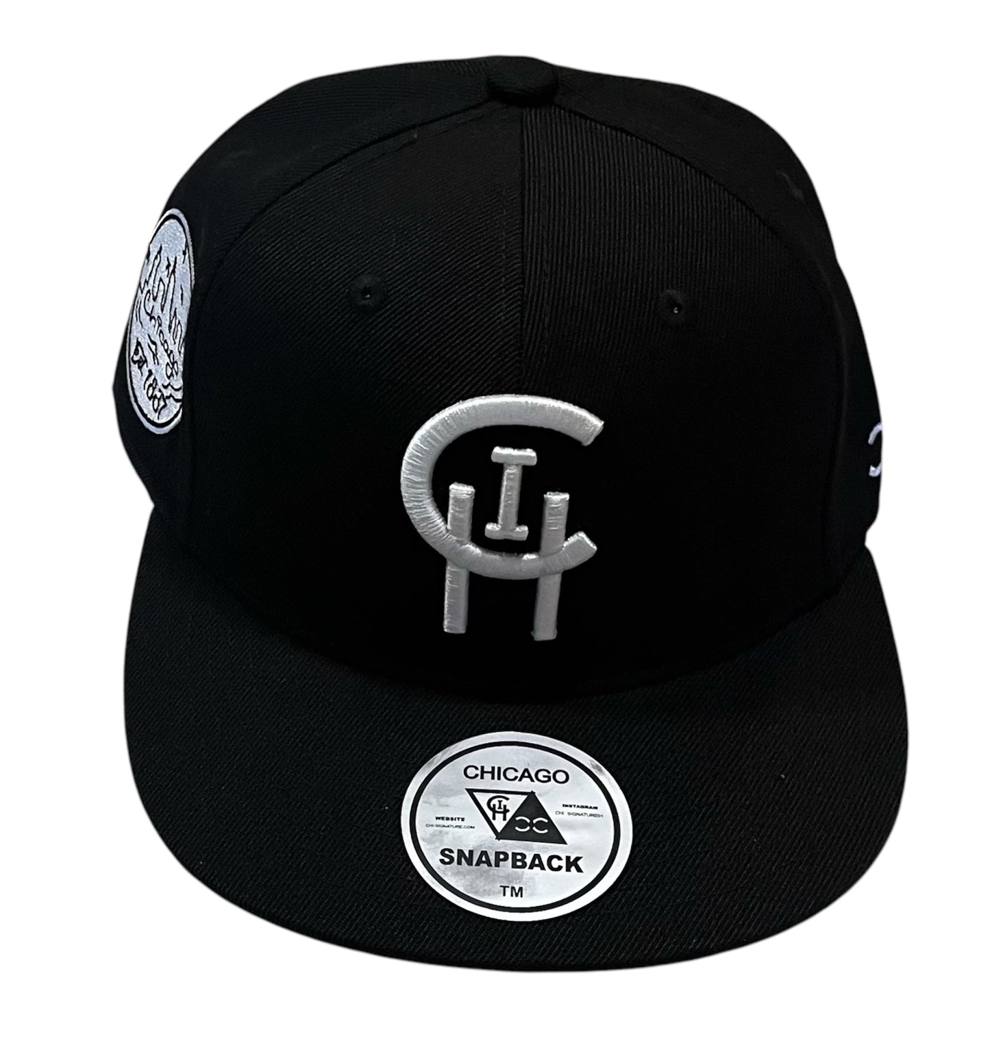 BLACK CHI SIGNATURE SNAPBACKS