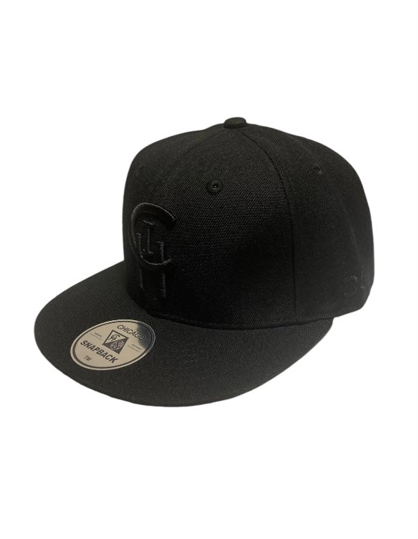 BLACK ON BLACK CHI SIGNATURE SNAPBACK