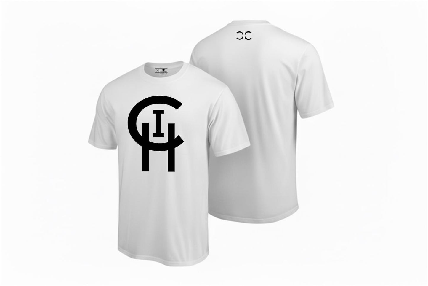 CHICAGO CHI WHITE LOGO TEE CHI SIGNATURE