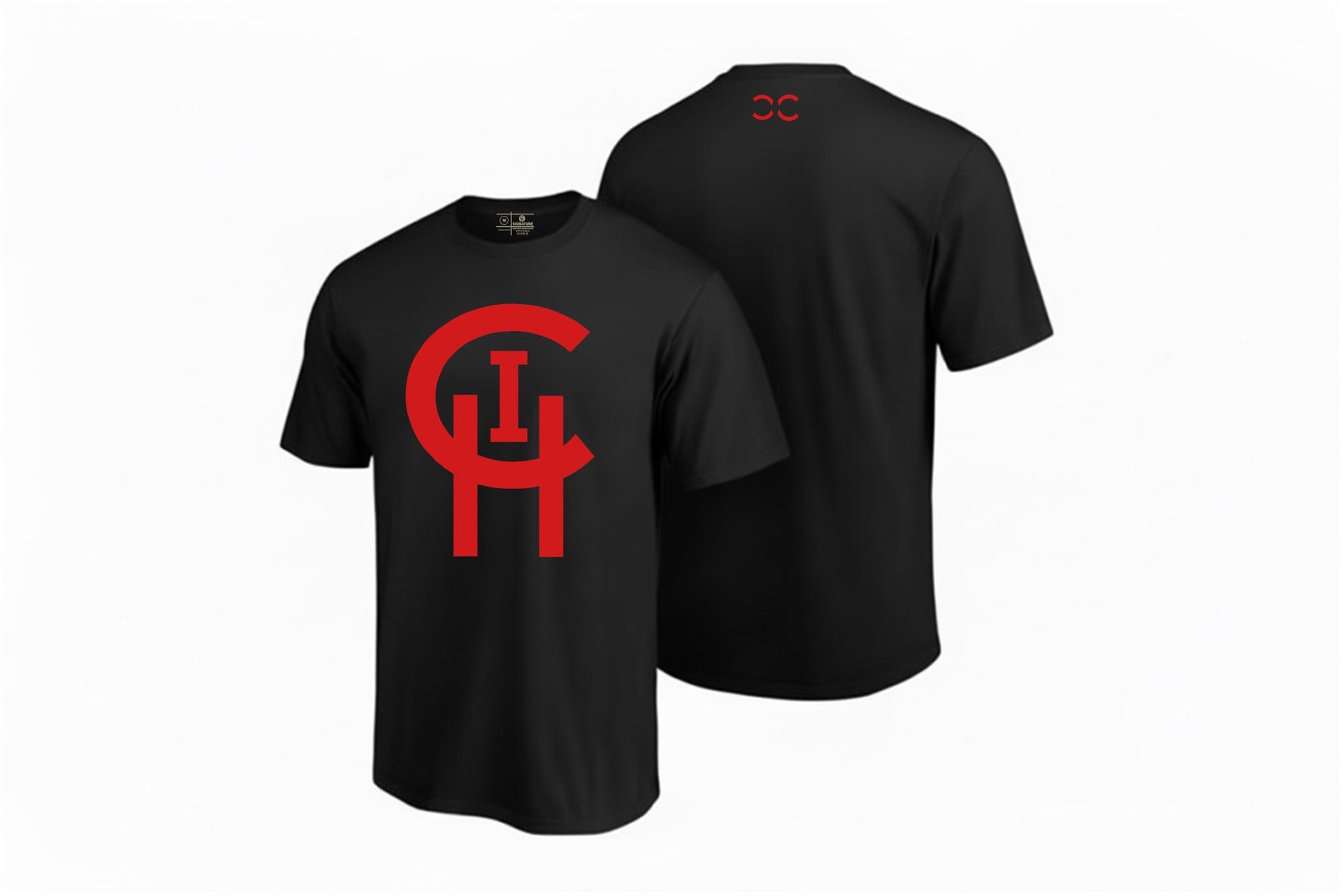 BLACK CLASSIC  LOGO TEE Chi Signature
