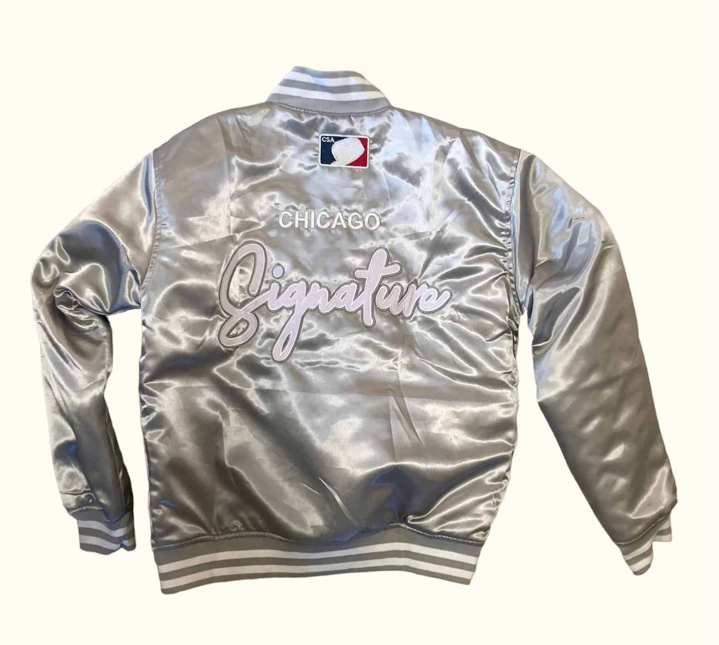 CHICAGO GRAY CHI SIGNATURE STARTER JACKET