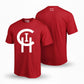 CHICAGO CHI RED LOGO TEE Chi Signature