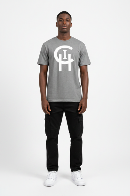 SPORT GRAY CLASSIC LOGO TEE Chi Signature