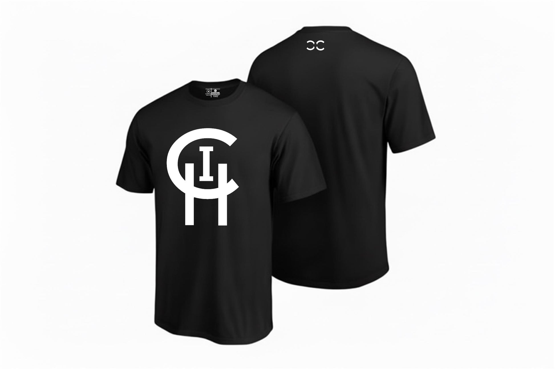BLACK CLASSIC  LOGO TEE Chi Signature