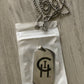 CHI SIGNATURE STAINLESS STEEL DOG TAG