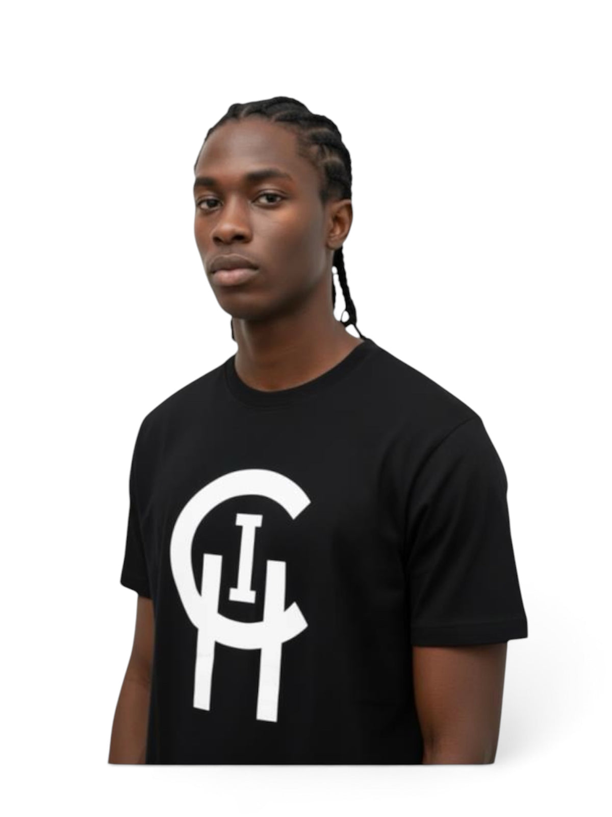 CLASSIC LOGO BLACK TEE CHI SIGNATURE